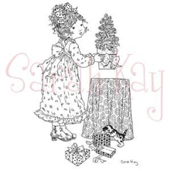 Clear Stamp Sarah Kay, Weihnachtsbaum