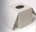 Karton Kleenex-Box quadratisch