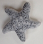 Keramik Seestern, grau