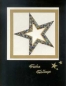 Papierquadrate Perlglanz gold