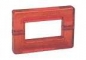 Acrybello Rechteck rot