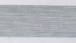 Verzierwachsstreifen flach, silber
