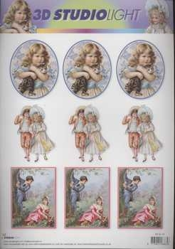 3D Pyramiden-Schneidebogen Kinder nostalgisch