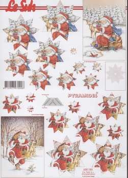 3D Pyramiden-Schneidebogen Samichlaus, Stern