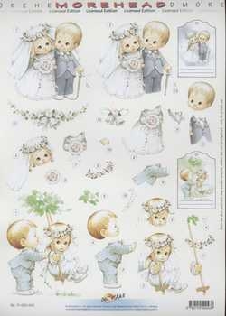 3D Schneidebogen Morehead, Hochzeitspaar, Schaukel