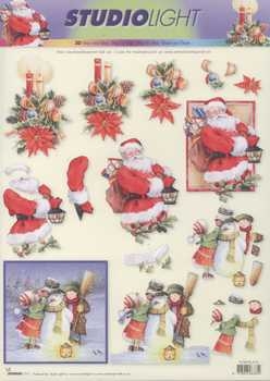 3D Schneidebogen Samichlaus, Schneemann