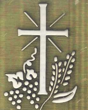 Embossing Schablone Kreuz