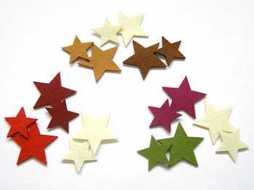 Filzstern bordeaux