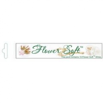 Flower Soft Blumendraht weiss