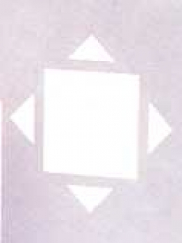 Kartenset Ausschnitt Quadrat im Quadrat, weiss