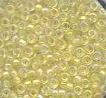 Rocailles gelb irisierend