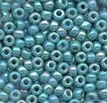 Rocailles türkis dunkel irisierend