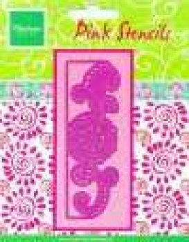 Embossing Stickschablone Summertime / Blume