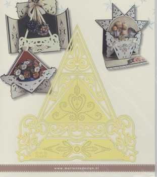 Embossing Stickschablone Star Collection, Spitze
