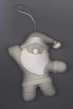 Seidenapplikation Samichlaus