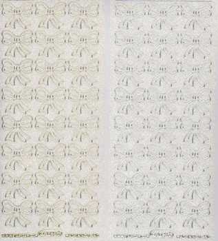 Glitzersticker Maschen