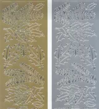 Sticker Tannenzweig / Stechpalmen