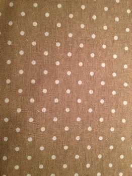 Deko-Stoff Leinen, Punkte