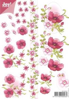 3D Schneidebogen Blumen