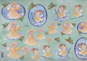 3D Schneidebogen Engel Ski