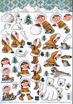 3D Schneidebogen Eskimo
