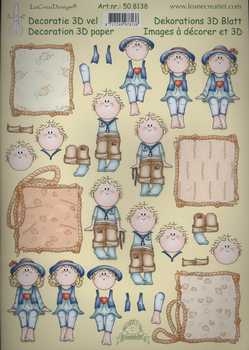3D Schneidebogen Kinder Sommer