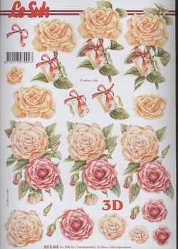 3D Schneidebogen Rosen