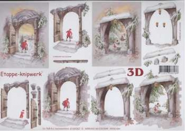 3D Schneidebogen Stadttor