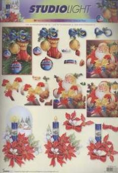 3D Schneidebogen Weihnachtsmotive