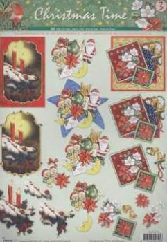 3D Schneidebogen Christmas Time 3