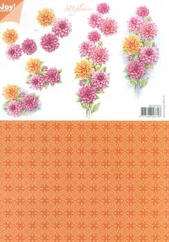 3D Schneidebogen Zinnie