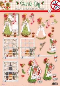 3D Stanzbogen Sarah Kay 135