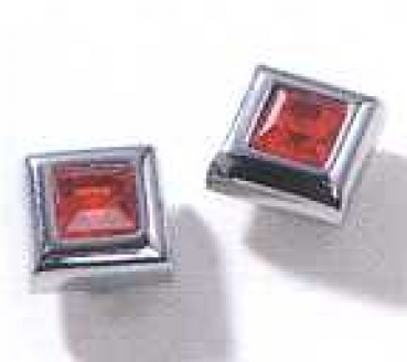 Schmuckelement Quadrat topaz