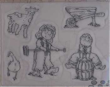 Clear Stamps Ollyfant, Bauernhof 2