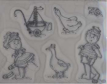 Clear Stamps Ollyfant, am Strand