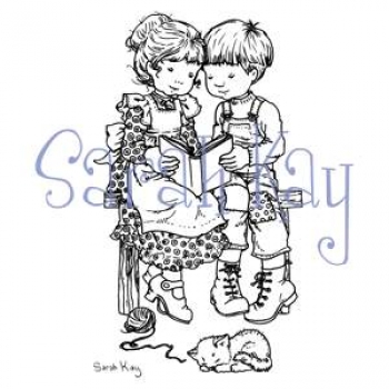 Clear Stamp Sarah Kay, Buch (Quiet moments)