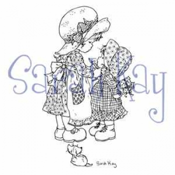 Clear Stamp Sarah Kay, a little help from Margot
