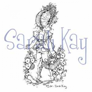 Clear Stamp Sarah Kay, Rose's garden