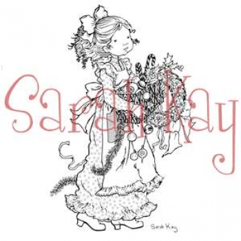 Clear Stamp Sarah Kay, Weihnachtsvorbereitung
