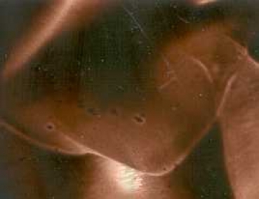 Encaustic-Wachsmalfarbe dunkelbraun
