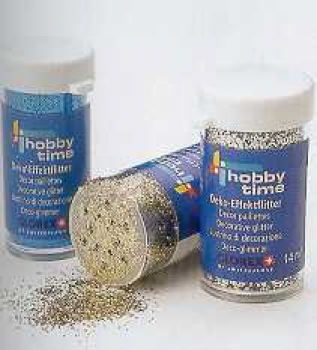 Deko-Effektflitter (Glitter) silber