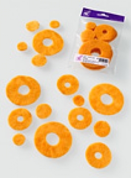Nadelflies Ringe mandarine