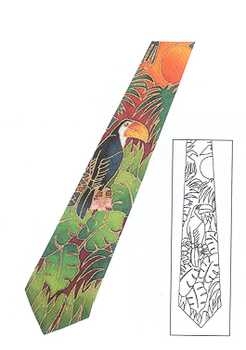 Gutta-Krawatte Toucan