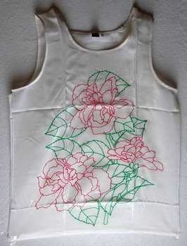 Gutta-Shirt Hibiskus