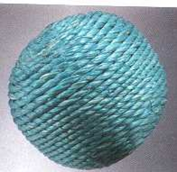 Häkelperlen rund türkis