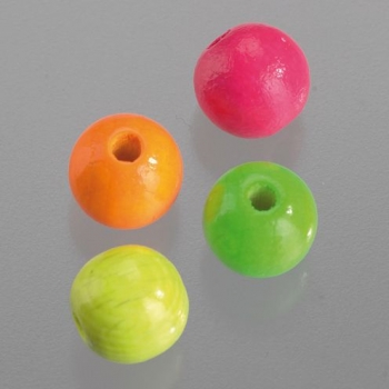 Holzperlen neon