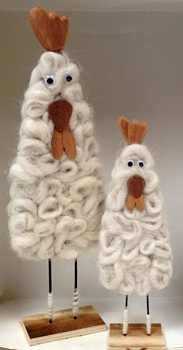 Huhn Wuschel, creme