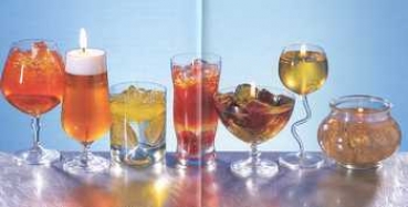 Muster Kerzen-Gel und Kerzensand (Bier)