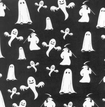 Laternenfolien-Zuschnitt Halloween, Gespenster