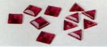 Mosaik Kunststoff quadratisch fuchsia
